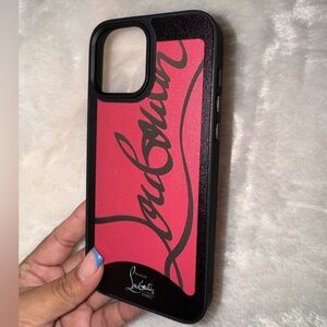 Red and Black Phone Case 15 pro